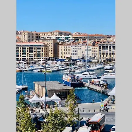 Appartement Le Phocéen : T4 Balcon Vue Vieux-port Marseille